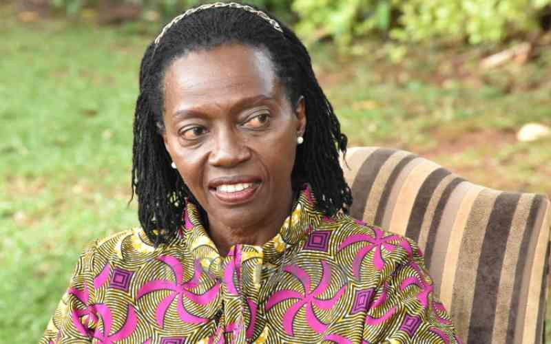 Martha Karua, aliyekuwa mgombea mwenza wa Azimio wakati wa uchaguzi mkuu uliopita.