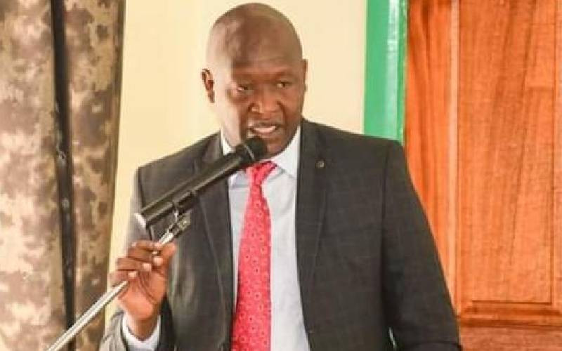 Gavana wa kaunti ya Kericho, Eric Mutai