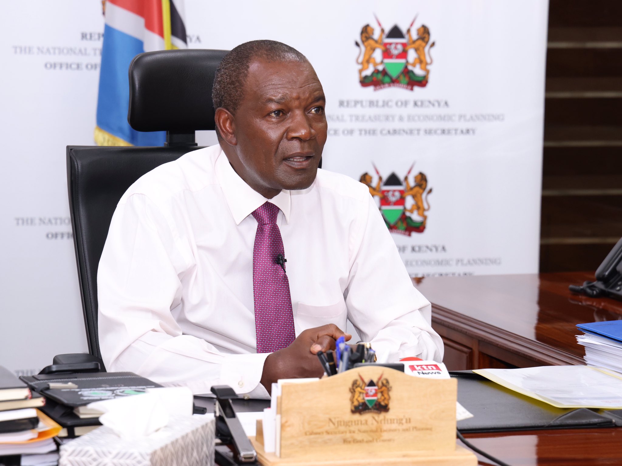 Waziri wa Fedha Prof. Njuguna Ndung'u