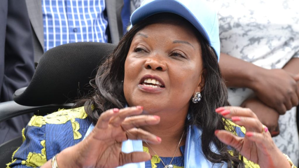 Seneta wa kaunti ya Machakos Agnes Kavindu