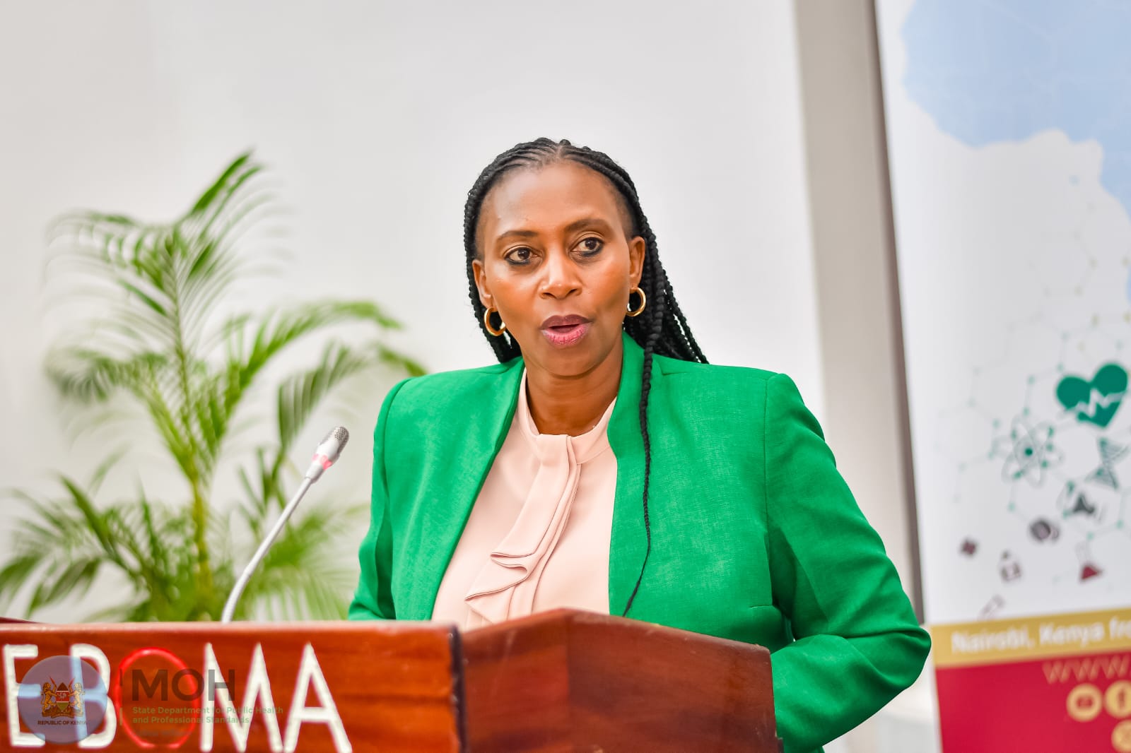 Katibu wa Afya ya Umma Mary Muthoni