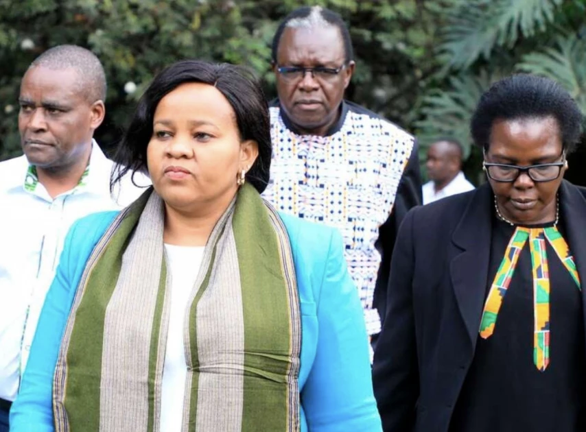 Waliokuwa Makamisha wa Tume Huru ya Uchaguzi na Mipaka, IEBC