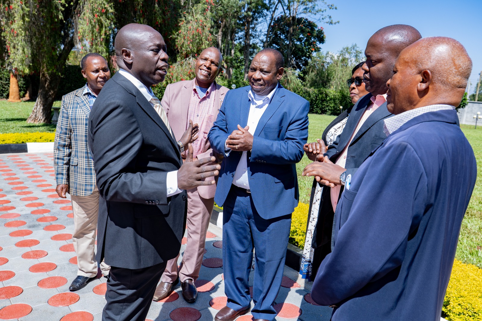 Naibu Rais Rigathi Gachagua wakati akikutana na wakulima wa Baricho