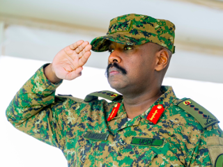 Mkuu wa Majeshi ya Ulinzi ya Uganda, Jenerali Muhoozi Kainerugaba.